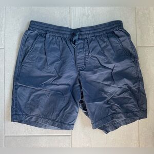 Eddie Bauer Men's Blue Relaxed Shorts